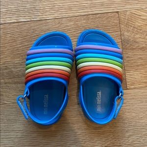Mini Melissa Rainbow Sandals